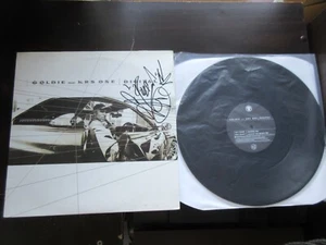 Goldie feat KRS One Digital UK Vinyl 12 inch Single Signed Copy FX 316 570 005-1 - Picture 1 of 6
