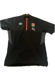 Official England Rugby Union Training Quarter-Zip Unisex - Picture 1 of 6