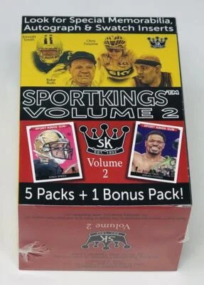 2021 Sage Sport Kings Volume 2 Baseball Basketball Football Blaster Box - Image 1 of 3
