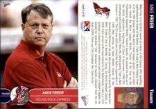 Mike Freer 2007 MultiAd Round Rock Express #9 Card *AutographDen*