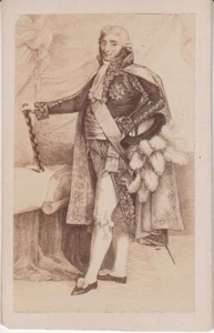 Photo CDV 19e Maréchal Pierre AUGEREAU, duc de CASTIGLIONE (1757-1816). - Imagen 1 de 2
