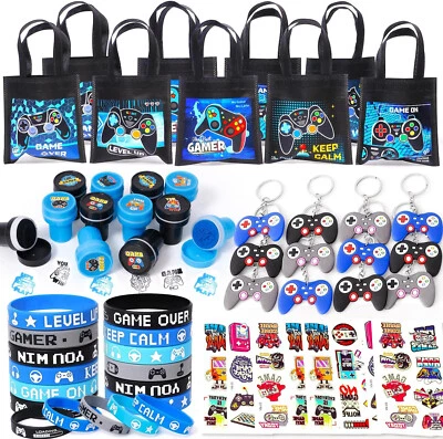 LATOCOS 60 Videospiel Party Mitgebsel Jungen Kindergeburstag Geschenk Tasche Videospiel