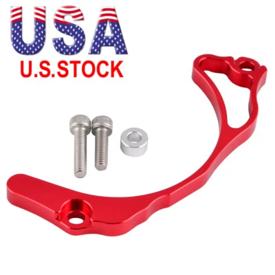 For Honda TRX400X ATV Case Saver Chain Guide Guard Protection 2009 2012-2014 Red - Image 1 of 4
