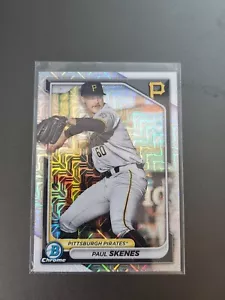 2024 BOWMAN CROMO MOJO RIFRATTORE PAUL SKENES #BCP-125 - Foto 1 di 2
