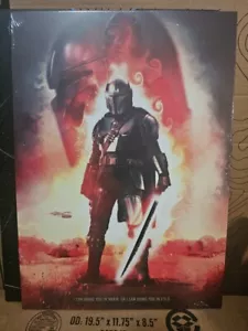 Displate Star Wars The Mandalorian Season Three Warm or Cold Metal Artwork Print - Picture 1 of 2