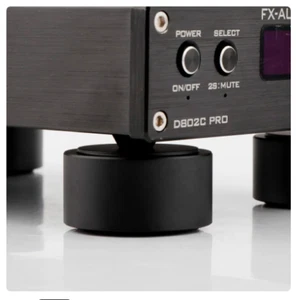 4PCS HiFi Audio Speaker Isolation Feet Aluminum Shockproof Pads for AMP Speaker~ - Picture 1 of 6