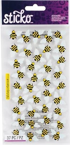 Sticko Classic stickers BEES Garden Spring Pollinator theme 47184 FAST FREE ship - Picture 1 of 1
