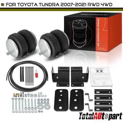 Kit de bolsa de suspensión neumática para Toyota Tundra 2007-2021 tracción trasera 4x4 izquierda y derecha Foto 1 de 4