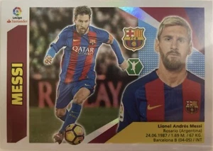 2017-18 Panini Laliga Aufkleber Lionel Messi #13 Barcelona - Bild 1 von 2