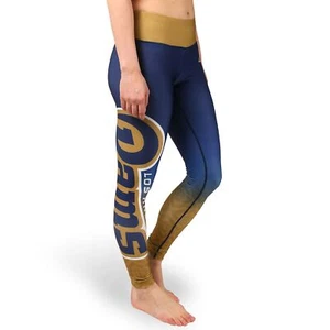 FOCO NFL Women's Los Angeles Rams Gradient Print Leggings - Picture 1 of 3