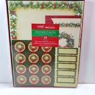 Gartner Bożonarodzeniowe kartki papiernicze Zestaw wieńców 24 kartki zliczające, koperty, etykiety
