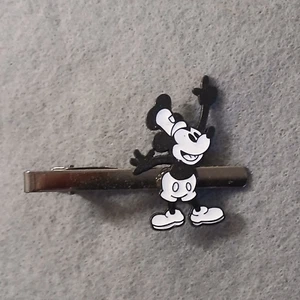 Estilo Vintage Raro Retro Mickey Mouse Corbata Clip Cierre Barra Gran Regalo - Imagen 1 de 6