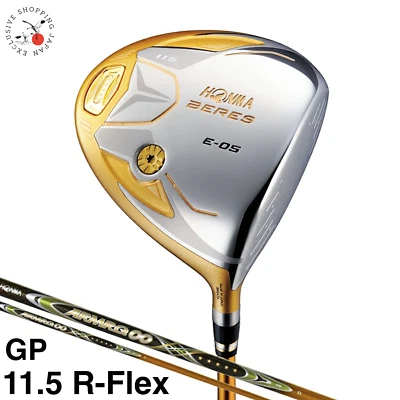 HONMA BERES E-05 GP Driver 11.5° Club 2016 ARMRQ ∞ 48 5S 5 Star R-Flex Graphite - Image 1 of 4