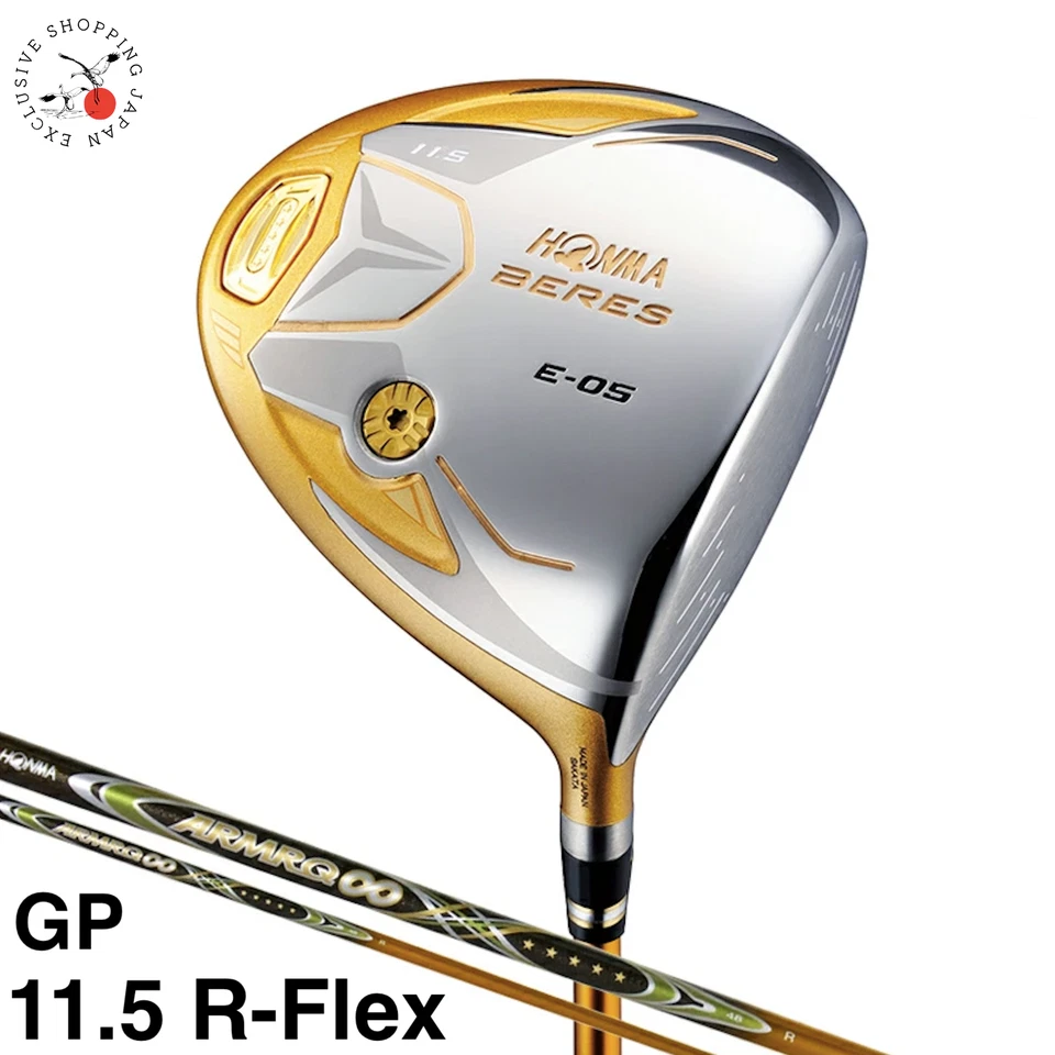 HONMA BERES E-05 GP Driver 11.5° Club 2016 ARMRQ ∞ 48 5S 5 Star R-Flex Graphite - Image 1 of 4