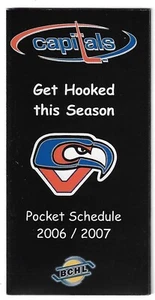 2006-07 Cowichan Valley Capitals BCHL Hockey Schedule !!! Cowichan Arena - Picture 1 of 1