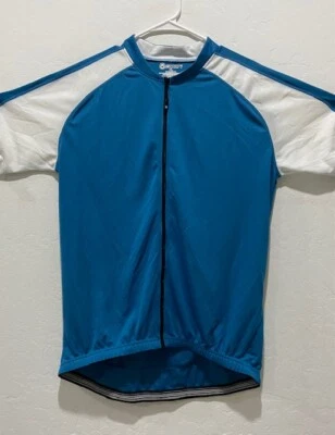Camiseta deportiva de ciclismo Canari con cremallera completa talla XL manga corta elástica ligera nueva sin etiquetas  Foto 1 de 4