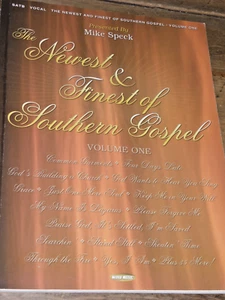 The Newest & Finest of Southern Gospel, Volume 1 Songbook - Picture 1 of 2