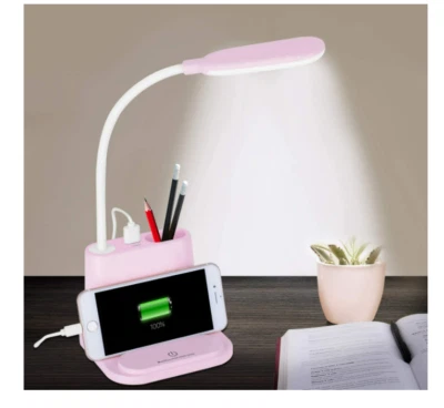 Lampara LED Lamparas De Mesa Para Oficina El Cuarto Luz Escritorio Estudiar Foto 1 de 4