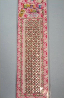 Розовый клей прозрачные стразы сотового телефона свадьбы DIY Crafts 1GR ювелирных изделий 180шт - Изображение 1 из 2