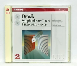 COLIN DAVIS - DVORAK symphonies nos.7-9, symphonic variations PHILIPS 2xCDs NM - Picture 1 of 2