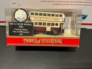 Matchbox Models Of Yesteryear - Y5-C 1930 Leyland Titan TDi Bus - MICA 1992 - Picture 1 of 8