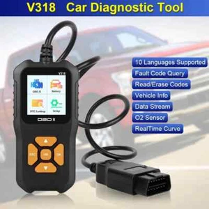 Scanner Car Fault Diagnostic Instrument Engine Reading Clear Light Mechanic Tool - Picture 1 of 8