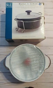  MAYFAIR & JACKSON 1.5 LITRE ROUND CASSEROLE DISH  ***NEW **** - Picture 1 of 6