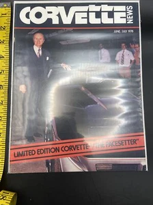 CORVETTE NEWS JUN/JUL 1978 PACESETTER LIMITED EDITION JUNE JULY HOT ROD MAGAZINE - Picture 1 of 5