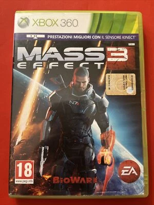 MASS EFFECT 3  MICROSOFT XBOX 360 PAL ITALIANO SCATOLA UN PO ROTTA DISCO OTTIMO - Immagine 1 di 4