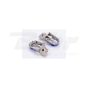 ART PEDANE ACCIAIO / ERGAL BLU FOOTPEGS YAMAHA WR 450 2001-2016 - Foto 1 di 1