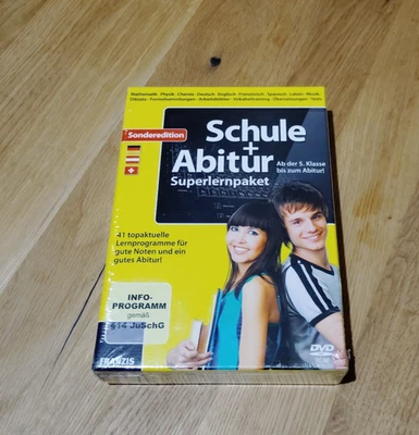 DVD Franzis Schule + Abitur Superlernpaket Abiturvorbereitung Lernhilfe - Bild 1 von 3