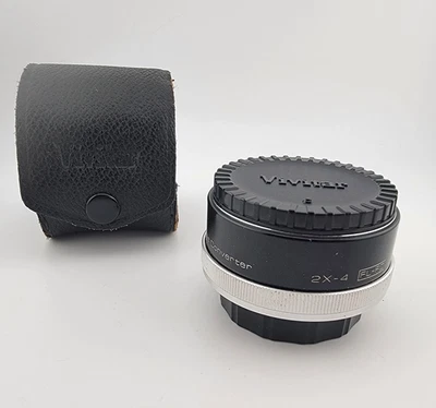 Teleconvertidor automático Vivitar 2X-4 FL-FD con estuche. Foto 1 de 4