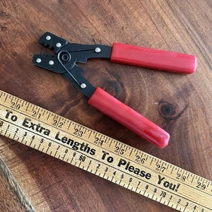 Crimpatrice a filo senza marchio impugnatura in gomma marina aeronautica 14-28 - Foto 1 di 2