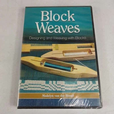 Block Weaves by Van Der Hoogt, Madelyn DVD SEALED - Image 1 of 2
