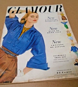 Glamour mag April 1953 Fashions that fit-fifties jobs for women~Maidenform Bra - Picture 1 of 9