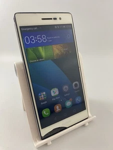 Huawei Ascend P7 Black Unlocked 16GB 5.0" 13MP Android Smartphone Cracked #C07 - Picture 1 of 15