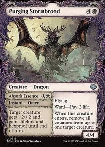 MTG PURGING STORMBROOD 315 EXC - EREDE DELLA TEMPESTA PURIFICATORE - TDM X EN - Picture 1 of 1