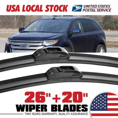 FOR Lexus GX460 2011-2018 FRONT 26"&20" WINDSHIELD WIPER BLADES SET OEM Quality - Изображение 1 из 4