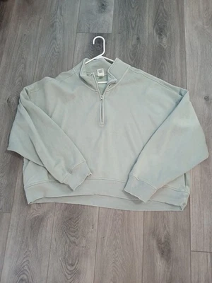 Suéter Pullover Rosa Victoria Secret Cuello Redondo Verde Talla Xxlarge Foto 1 de 2