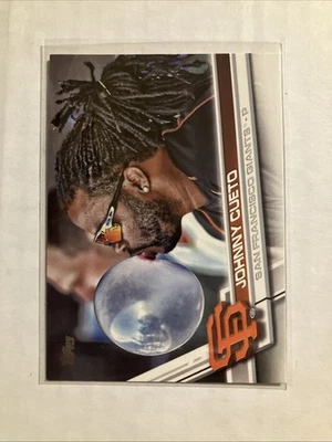Жевательная резинка 2017 Topps серия 1 Johnny Cueto Image Variation SP - Изображение 1 из 2
