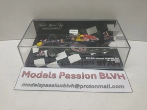 Red Bull RB7 Webber 2011 1/43 Minichamps - Foto 1 di 14