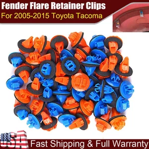 Fits 2005-2015 Toyota Tacoma Fender Flare Retainer Clips 75495-35010 75397-3501* - Bild 1 von 12
