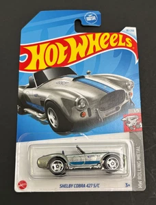 NEW - Hot Wheels #181 Shelby Cobra 427 S/C Zamac - Picture 1 of 2