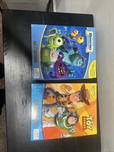 Monsters University My Busy Books And Toy Story 10 Figurines Each - Picture 1 of 4