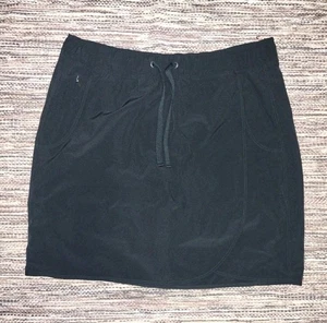 Patagonia Fleetwith Skort Damen Gr. S schwarz Strand Wandern gefüttert Rock getragen - Bild 1 von 9