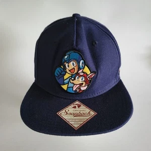 Mega Man & Rush Bioworld Hat Cap Nintendo NES SNES Snapback Hat - Picture 1 of 8