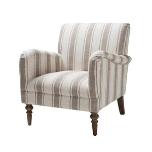 JAYDEN CREATION Hallstatt Tan Polyester Arm Chair (Set of 1) - Picture 1 of 9