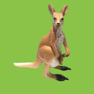 Miniature Planet Kangaroo Figure 9cm Collectible Decor - Picture 1 of 4