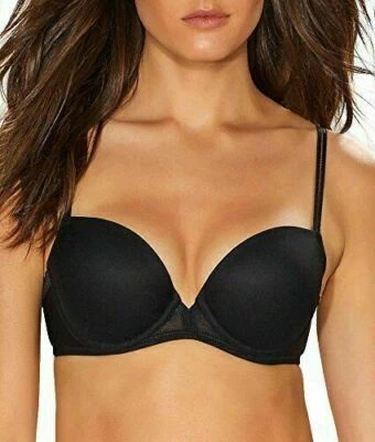 Sujetador OnGossamer Next to Nothing Demi Plunge negro elige la talla  Foto 1 de 2