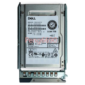 NEW DELL PM5-R 3.84TB 2.5" SAS 12G PowerEdge 16G R660 R760 R860 T560 Server SSD - Picture 1 of 4